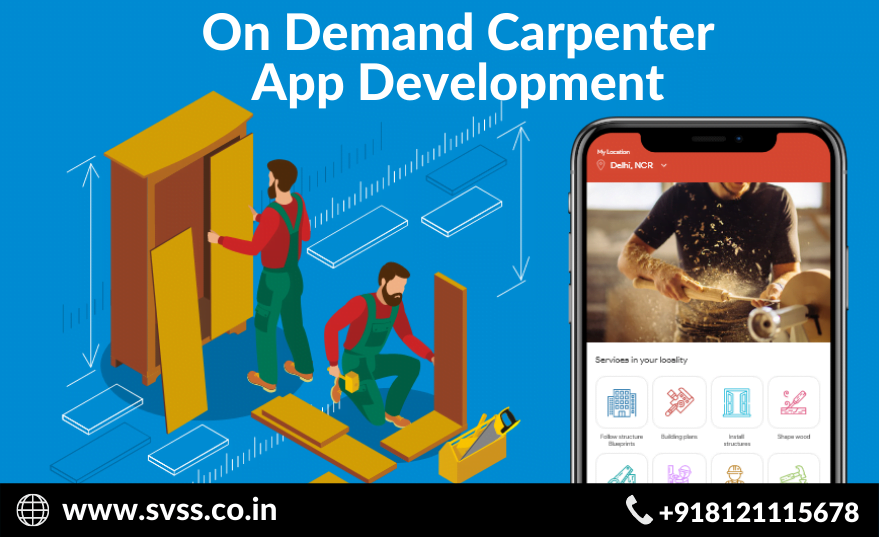 on-demand carpenter service app