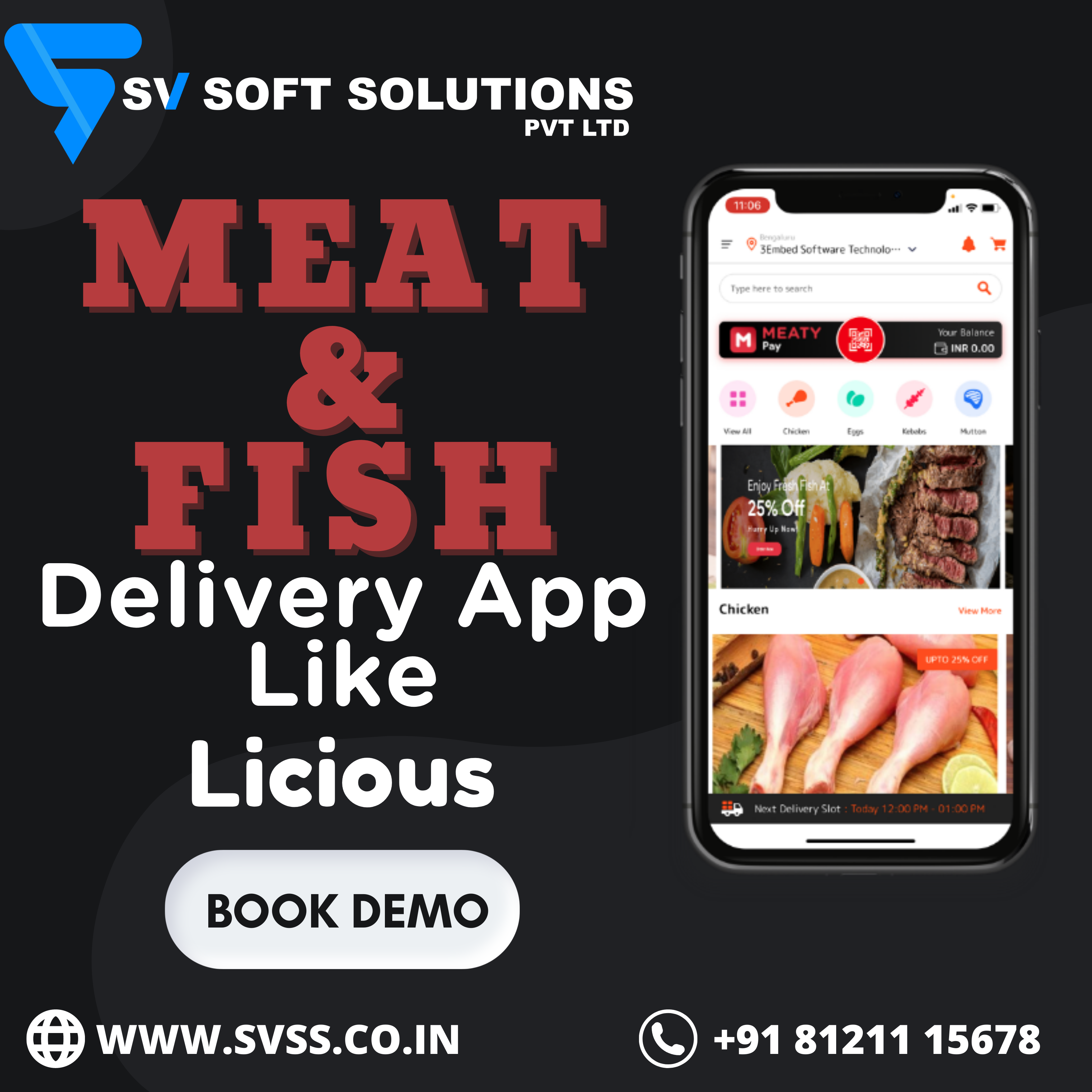 meat delivery app development